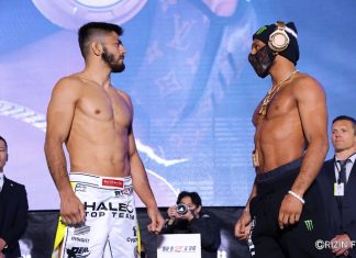 Roberto de Souza and AJ McKee, Bellator MMA vs. RIZIN