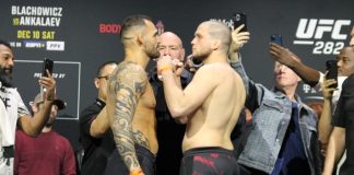 Santiago Ponzinibbio and Alex Morono, UFC 282