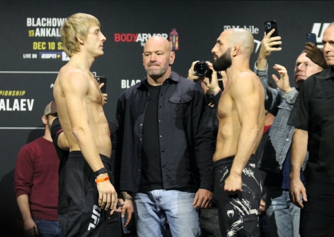 Paddy Pimblett and Jared Gordon, UFC 282