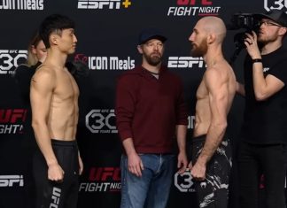 Doo-Ho Choi and Kyle Nelson, UFC Vegas 68