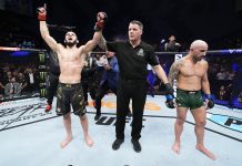 Islam Makhachev and Alexander Volkanovski, UFC 284