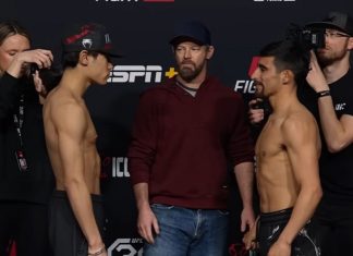 Tatsuro Taira and Jesus Aguilar, UFC Vegas 68