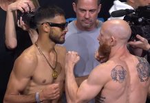 Yair Rodriguez and Josh Emmett, UFC 284 weigh-in