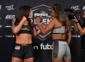 Shanna Young and Sandra Lovado, 2023 PFL Challenger Series