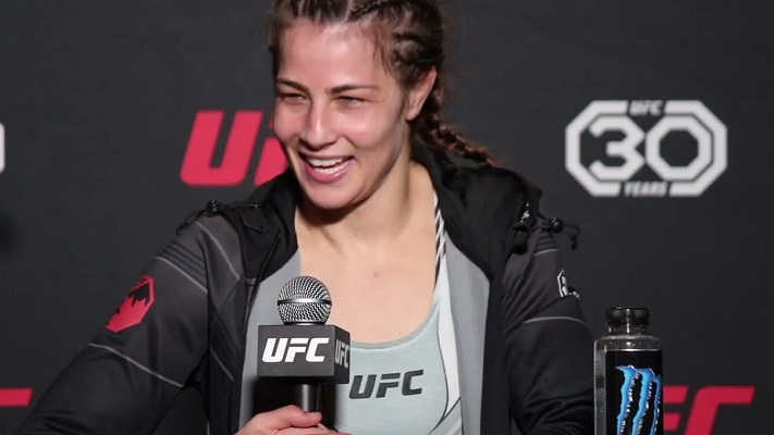 UFC Vegas 70: Jasmine Jasudavicius Wants to Be Female GSP, Admits She's ...