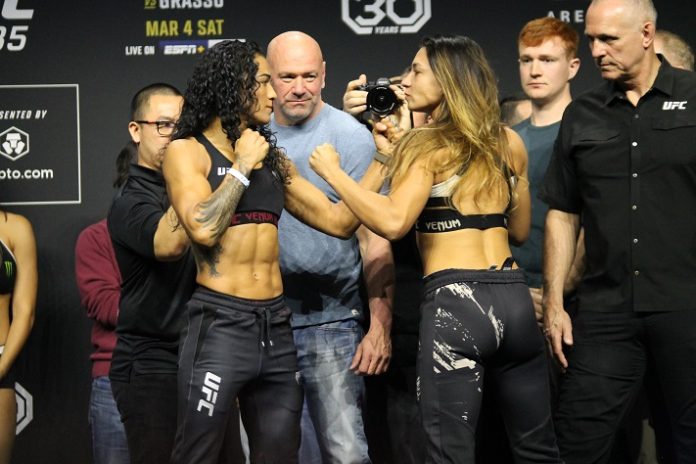 Vivane Araujo and Amanda Ribas, UFC 285