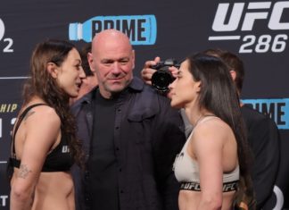 Juliana Miller and Veronica Hardy, UFC 286