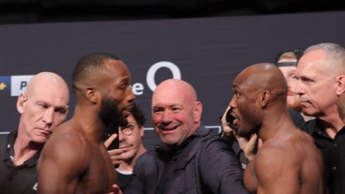 Leon Edwards and Kamaru Usman, UFC 286