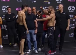 Ignacio Bahamondes and Trey Ogden, UFC 287