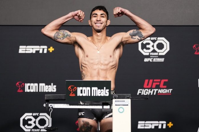 Fernando Padilla, UFC Vegas 72 weigh-in
