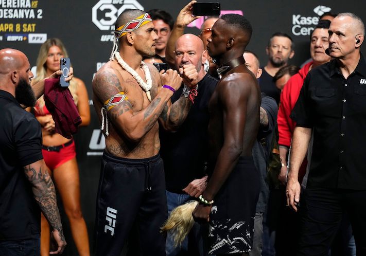 UFC 287: Israel Adesanya Gets Revenge, Knocks Out Alex Pereira - BVM Sports