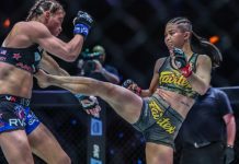 Stamp Fairtex and Alyse Anderson, ONE Fight Night 10