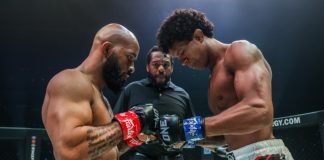 Demetrious Johnson and Adriano Moraes, ONE Fight Night 10