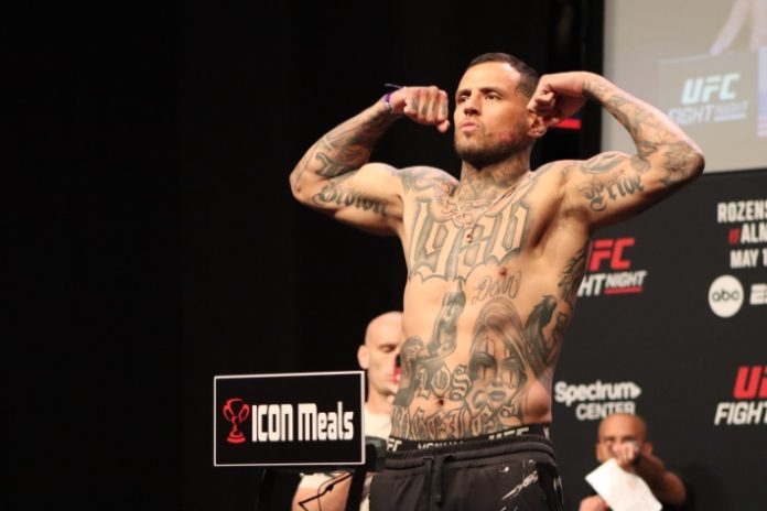 UFC Charlotte ceremonial weigh-in 1049 Daniel Rodriguez, UFC