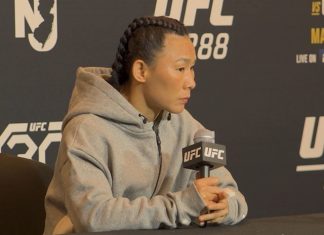 Yan Xiaonan, UFC 288 media day