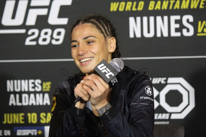 UFC 289's Diana Belbita Tired of Huggers, May Have to Leave Strawweight ...