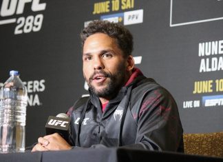 Eryk Anders, UFC 289 media day