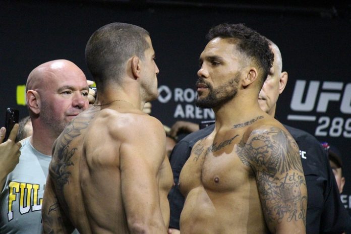 Marc-Andre Barriault and Eryk Anders, UFC 289