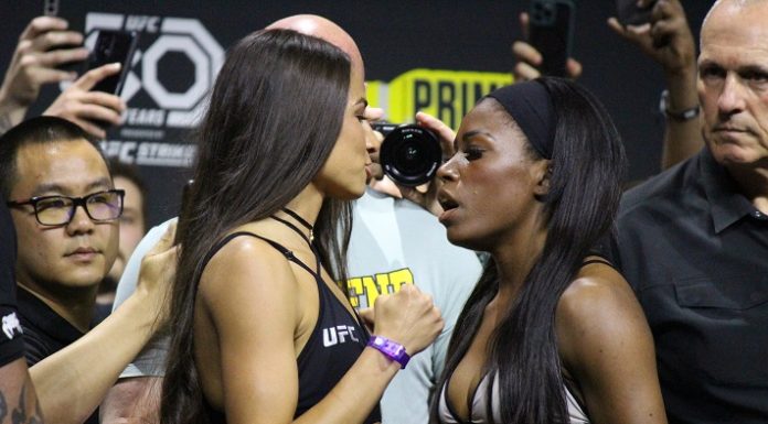 Diana Belbita and Maria Oliveira, UFC 289