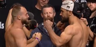 Mateusz Rębecki and Loik Radzhabov, UFC Jacksonville