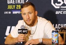 Justin Gaethje, UFC 291