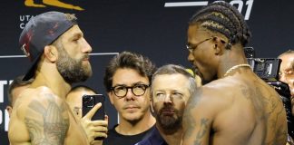 Michael Chiesa and Kevin Holland, UFC 291