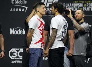 Brandon Moreno and Alexandre Pantoja, UFC 290