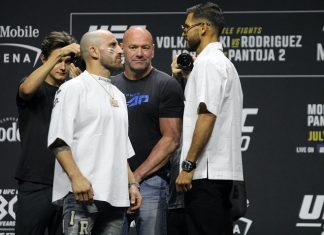 Alexander Volkanovski and Yair Rodriguez, UFC 290