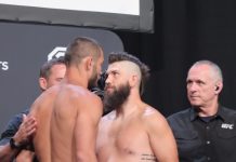 Makhmud Muradov and Bryan Barberena, UFC London