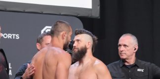 Makhmud Muradov and Bryan Barberena, UFC London