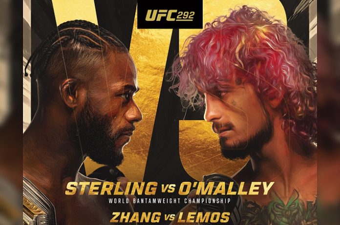 UFC 292 poster