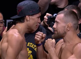 Ignacio Bahamondes and L'udovit Klein, UFC Nashville