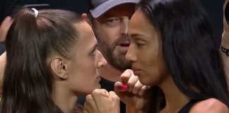 Erin Blanchfield and Taila Santos, UFC Singapore