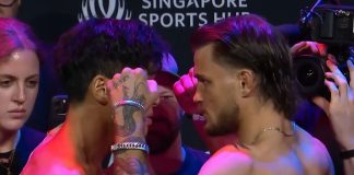 Seung Woo Choi and Jarno Errens, UFC Singapore