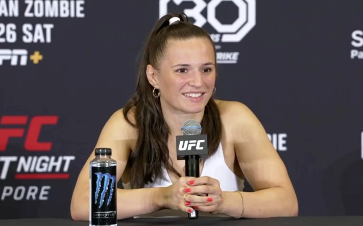 UFC Singapore's Erin Blanchfield: 