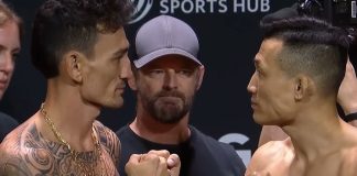 Max Holloway and The Korean Zombie, UFC Singapore