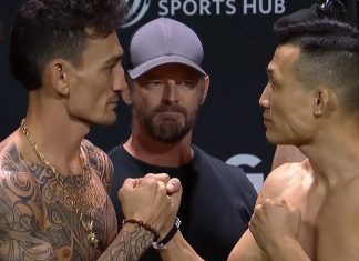 Retiring Korean Zombie Bags 50K Bonus in Swan Song at UFC Singapore Max Holloway and The Korean Zombie, UFC Singapore
