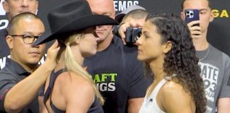 Andrea Lee and Karine Silva, UFC 292