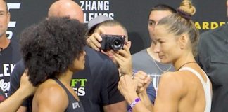 Karine Silva and Maryna Moroz, UFC 292