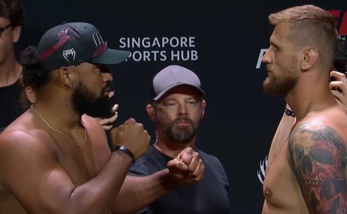 Waldo Cortes-Acosta and Lukasz Brzeski, UFC Singapore