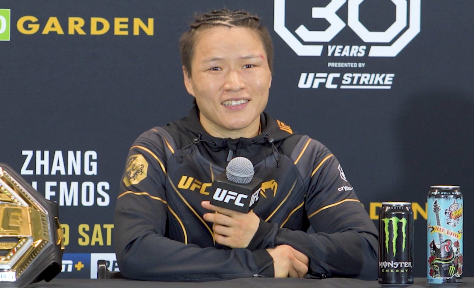 Zhang Weili vs. Yan Xiaonan Official For UFC 300