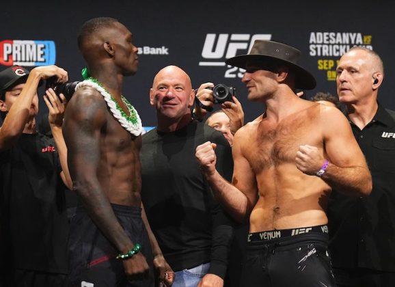 Ufc Israel Adesanya Stuns With Masterful Moment Hot Sex Picture