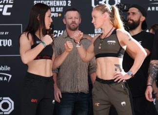 Alexa Grasso and Valentina Shevchenko, Noche UFC