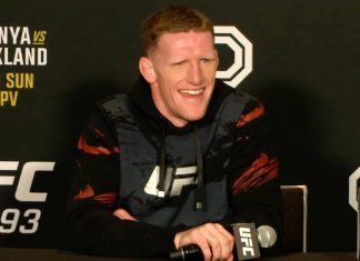 Jamie Mullarkey Excited To Fight Veteran Makdessi, Wants To Rebound From Loss Jamie Mullarkey, UFC 293