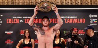 Johnny Eblen, Bellator 299