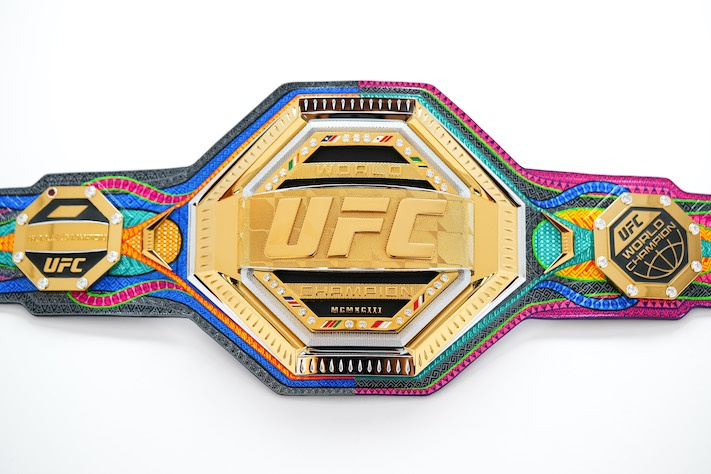 A Detailed Look at Alexa Grasso's Championship Belt for Noche UFC