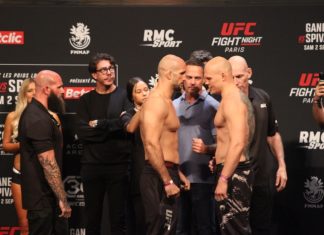 UFC Paris: Volkan Oezdemir Overwhelms, Submits Bogdan Guskov