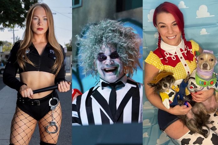 MMA fighters don their Halloween best in 2023