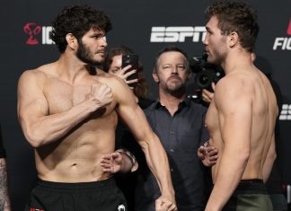 Philipe Lins and Ion Cutelaba, UFC Vegas 80