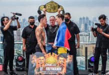 Thanh Le and Ilya Freymanov, ONE Fight Night 15